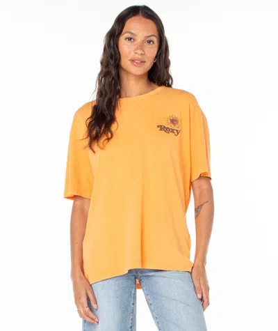 Roxy Vamos Tee In Orange