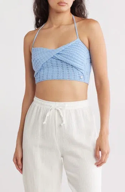 Roxy Venice Knit Tank In Bel Air Blue