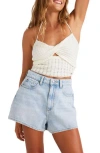 Roxy Venice Knit Tank In Egret