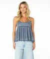 Roxy Vista Tank In Naval Academy Solid