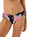 Roxy Wanderlust Hipster Swim Bottom In Multi In Multi