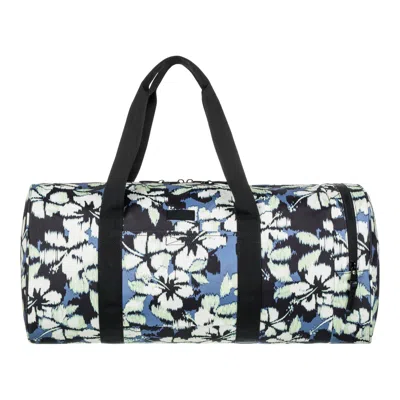 Roxy Warm Notes Duffel Bag In Wild Wind Hibiscus Mirage
