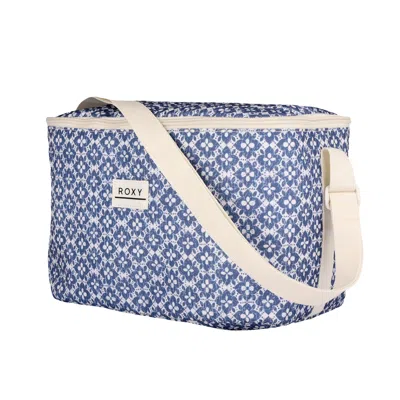 Roxy Warm Tea Cooler Bag In Cloud Dancer Never Bored Swim
