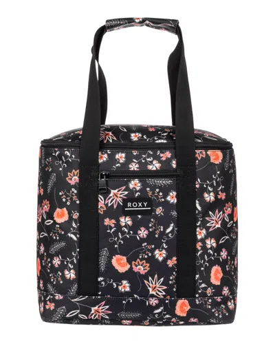 Roxy Water Effect Cooler Bag In Anthracite Kerala Border