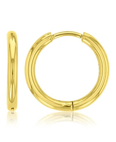 Roxy Waterproof Yellow 15mm Huggie Earrings