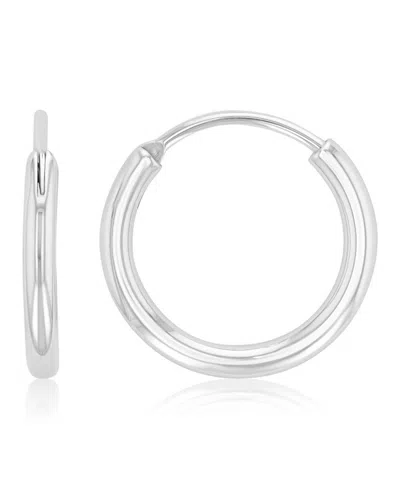 Roxy Waterproof Yellow 16mm Huggie Earrings In Metallic