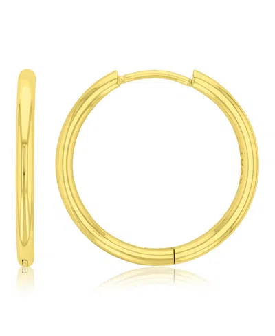 Roxy Waterproof Yellow 21mm Hoop Earrings