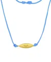 Roxy Waterproof Yellow Adjustable Necklace In Pattern