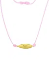 Roxy Waterproof Yellow Adjustable Necklace In Pattern