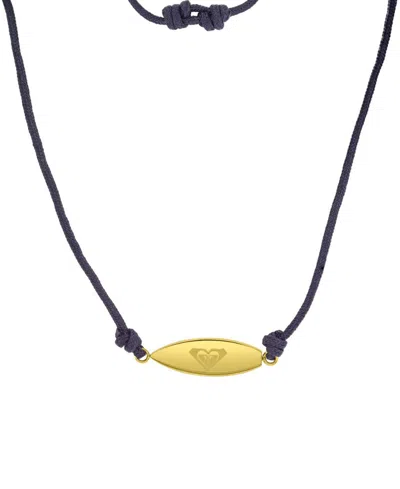 Roxy Waterproof Yellow Adjustable Necklace In Pink