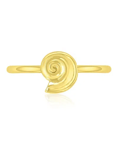 Roxy Waterproof Yellow Conch Ring In Gold
