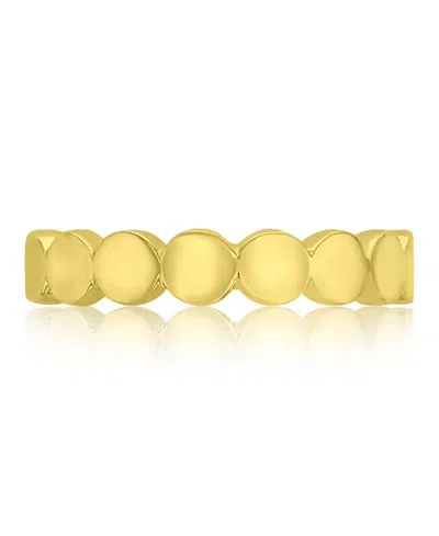 Roxy Waterproof Yellow Discs Band Ring In Purple