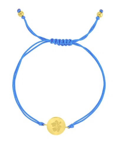 Roxy Waterproof Yellow Hibiscus Adjustable Bracelet
