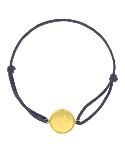 Roxy Waterproof Yellow Hibiscus Adjustable Bracelet In Orange