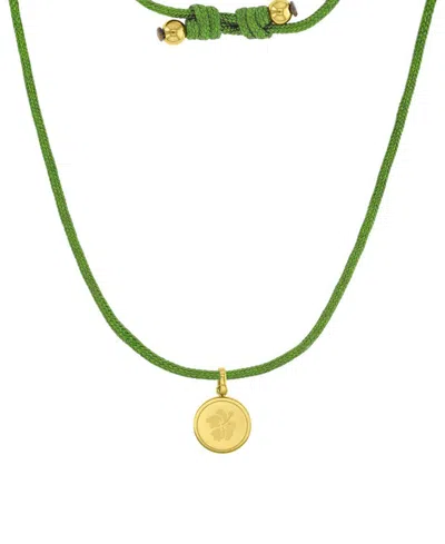 Roxy Waterproof Yellow Hibiscus Beads Adjustable Necklace