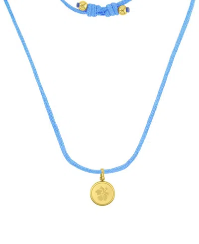 Roxy Waterproof Yellow Hibiscus Beads Adjustable Necklace In Orange
