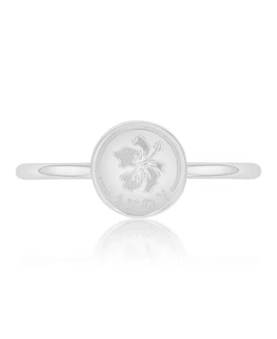 Roxy Waterproof Yellow Hibiscus Ring In Orange