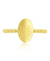 Roxy Waterproof Yellow Leaves Beads Ring In Pattern
