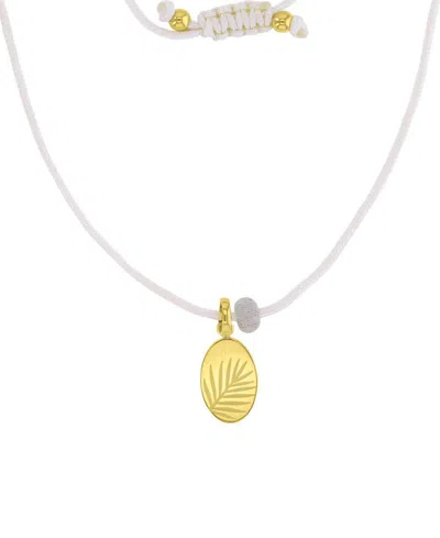 Roxy Waterproof Yellow Leaves Labradorite Adjustable Necklace