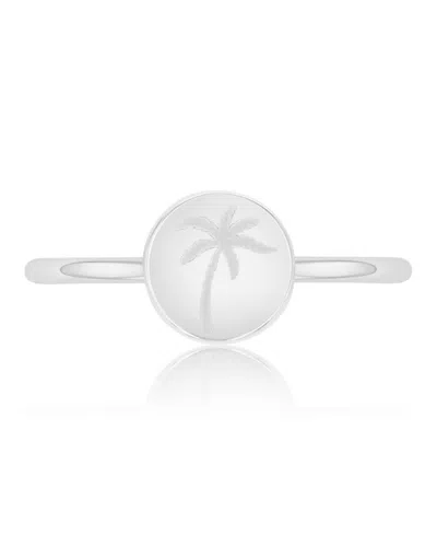 Roxy Waterproof Yellow Palm Tree Toe Ring In Metallic