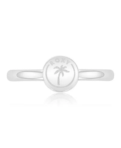 Roxy Waterproof Yellow Palm Tree Toe Ring In White