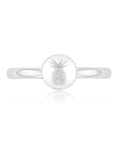 Roxy Waterproof Yellow Pineapple Toe Ring In Metallic