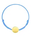 Roxy Waterproof Yellow Rd Wave Charm Adjustable Bracelet In Pattern