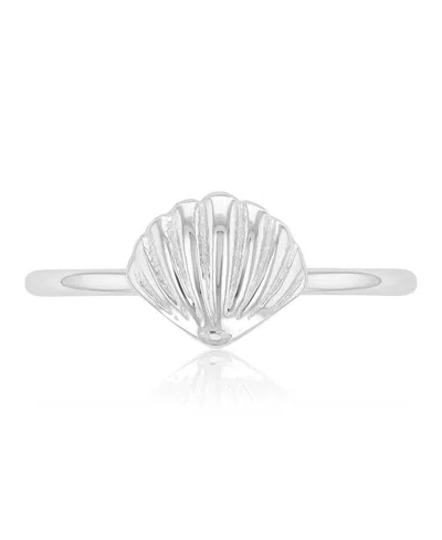 Roxy Waterproof Yellow Sea Shell Ring In Metallic
