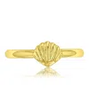 Roxy Waterproof Yellow Seashell Toe Ring In Pattern