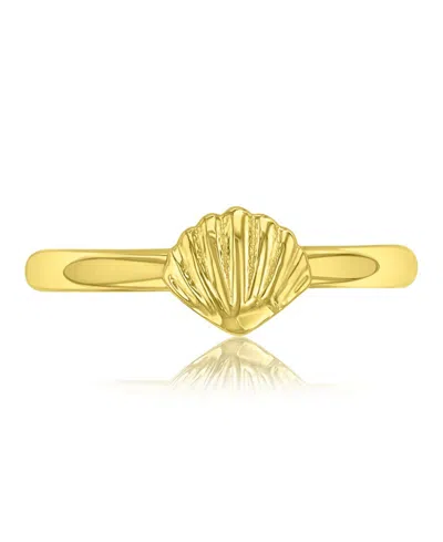 Roxy Waterproof Yellow Seashell Toe Ring In Pattern