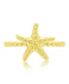 Roxy Waterproof Yellow Star Fish Beads Ring In Pattern