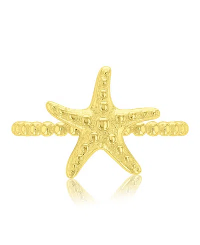 ROXY WATERPROOF YELLOW STAR FISH BEADS RING