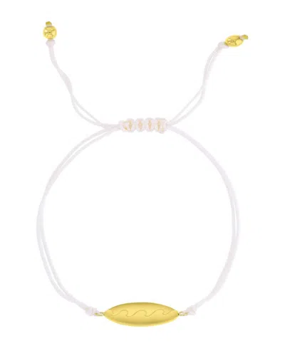 Roxy Waterproof Yellow Surfboard Beads Adjustable Bracelet