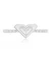 Roxy Waterproof Yellow Triangular Heart Beads Ring In Pattern