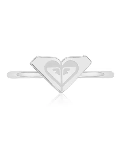 Roxy Waterproof Yellow Triangular Heart Ring In Pattern