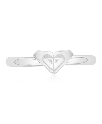 Roxy Waterproof Yellow Triangular Heart Toe Ring In Orange