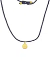 Roxy Waterproof Yellow Wave Beads Adjustable Necklace In Transparent