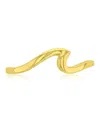 Roxy Waterproof Yellow Wave Ring In Gold