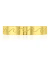 Roxy Waterproof Yellow Waves Ring In Gold