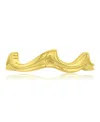 Roxy Waterproof Yellow Trio Waves Ring In Neutral