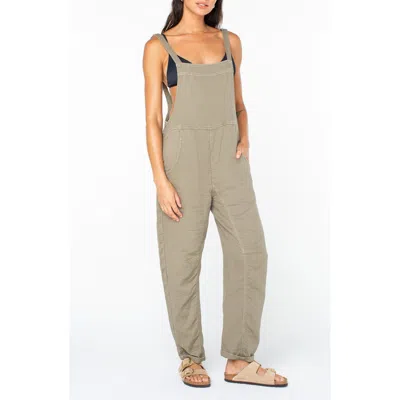 Roxy Wave Of My Dream Overalls In Gray
