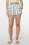 Roxy Wave Rider Stripe Terry Shorts