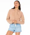 Roxy We Arrived Hoodie In Pink