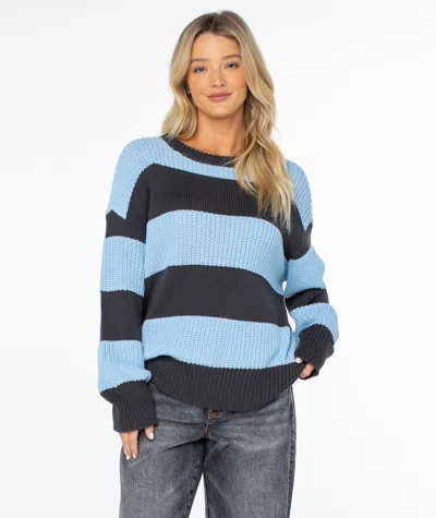 Roxy West Side Sweater In Blue