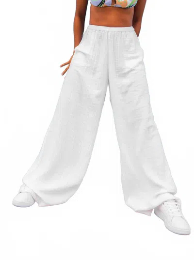 Roxy What A Vibe Pants In White