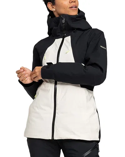 Roxy Wild Twist Snow Jacket In Black