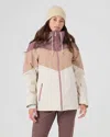Roxy Winter Haven Jacket In Neutral