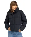 Roxy Winter Rebel Jacket In Black