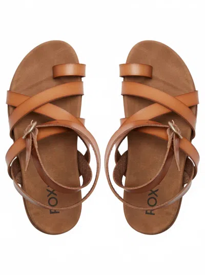 Roxy Women Ahri Sandal In Tan In Multi