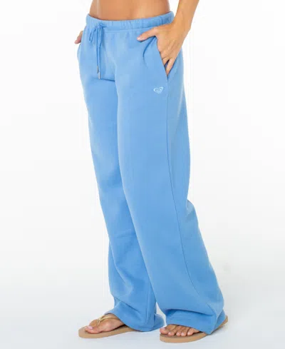 Roxy Women's Ariel Wide Leg Pants In Blue